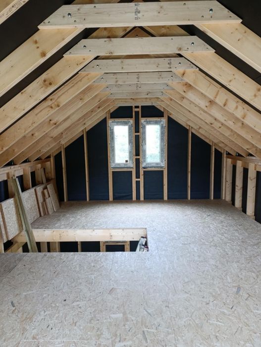 Domek drewniamy na zgłoszenie 35m2