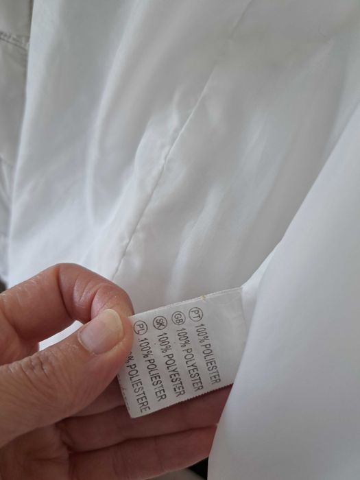 Casaco Carolina Herrera,  branco,  tamanho S. Muito elegante