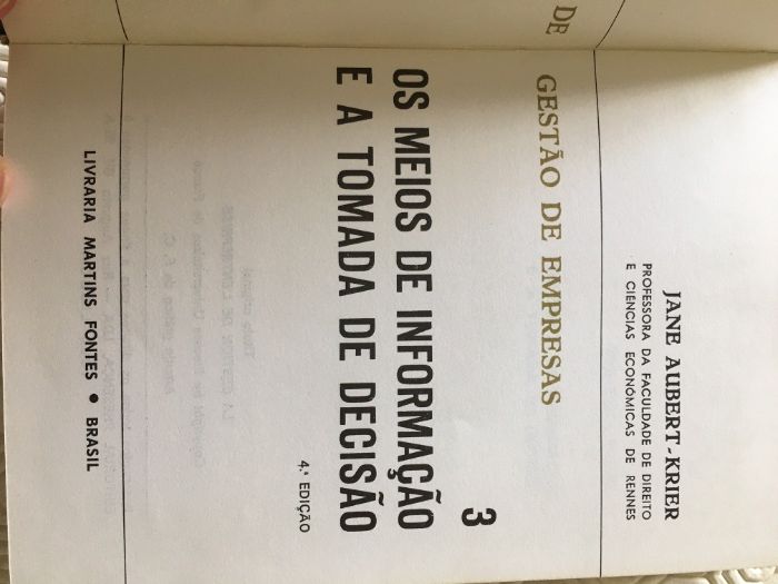 Livros de gestão