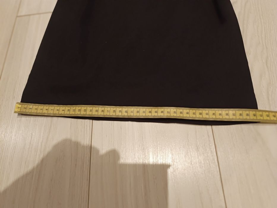 Sukienka 36 S mala czarna cyrkonie Diamond suknia M