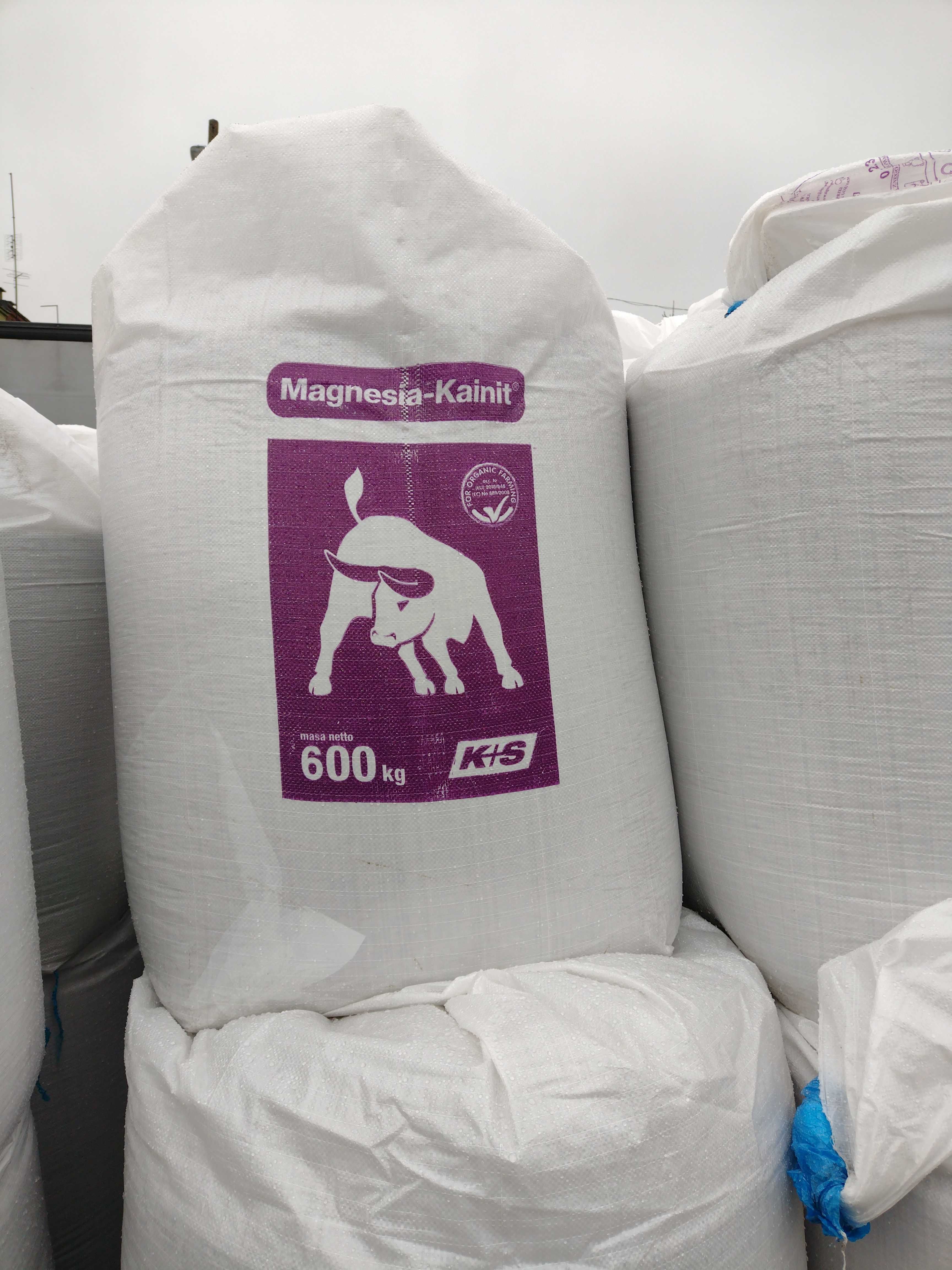 Magnesia Kainit worek 50kg Zelów • OLX.pl