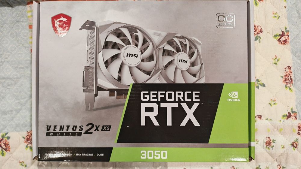 Nvidia RTX 3050 MSI 8GB