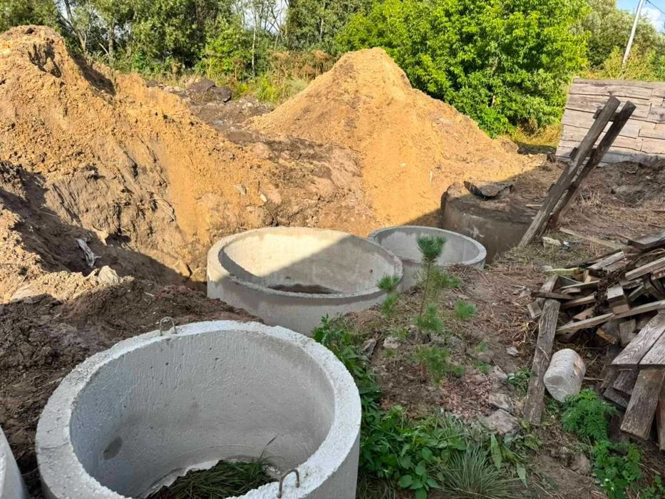 Септик під ключ, монтаж, вигрібна яма, каналізація, фільтрація води, водовідведення якісно та за доступними цінами