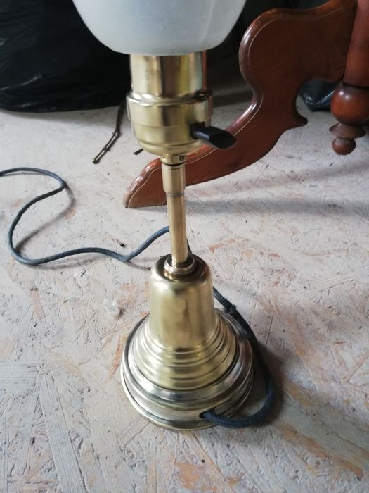 Lampa stara mosiężna LOFT