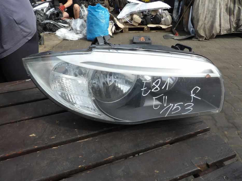 BMW - E87 - LIFT - PRAWA LAMPA PRZEDNIA - ORYGINAŁ - EUROPA - 7263640