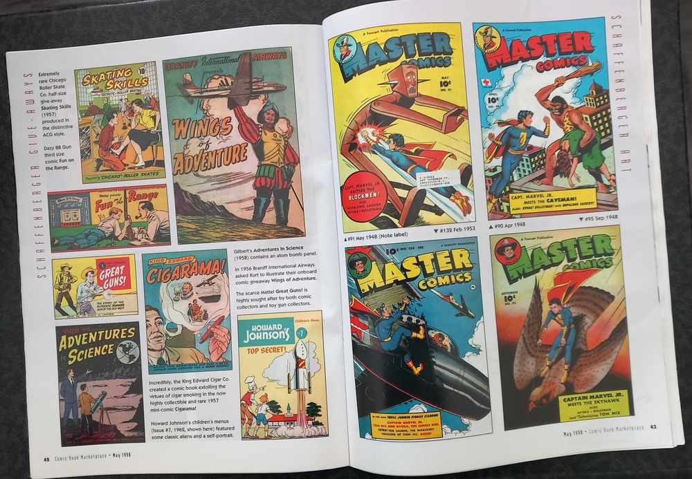 Revista Comic Book Marketplace nº 59 [Maio de 1998]