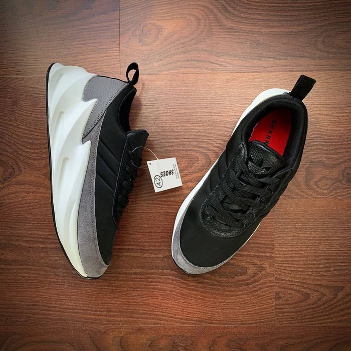 Adidas Shark Black & Gray & White