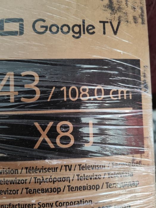Телевизор 4k,smart sony kd-43xh8096
