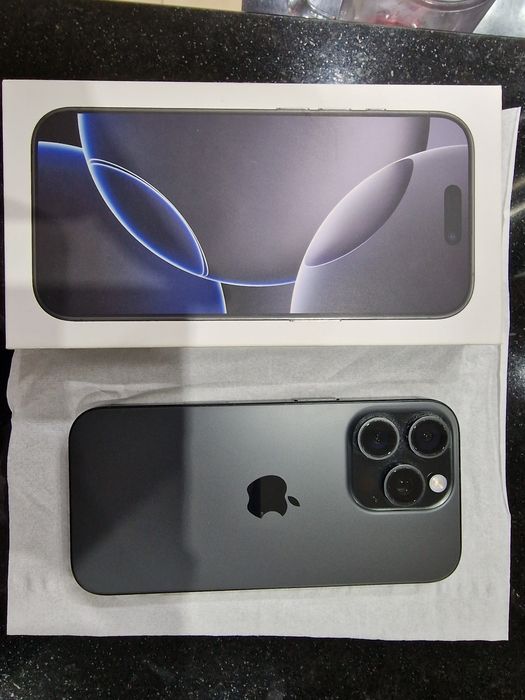 Iphone 16 Pro 128gb idealny stan BLACK TITANIUM