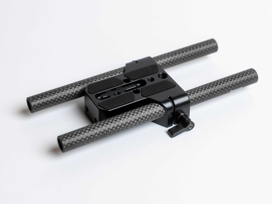 База Smallrig 5609 Bottom base plate з 15мм карбоновими направляючими | Rail Rod