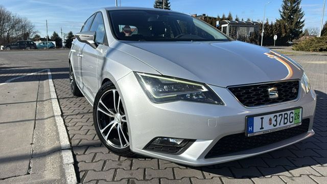 Seat Leon PIĘKNY, Srebrna Perła, ALU 17, 60 tys. KM, jak NOWY, Warto!!