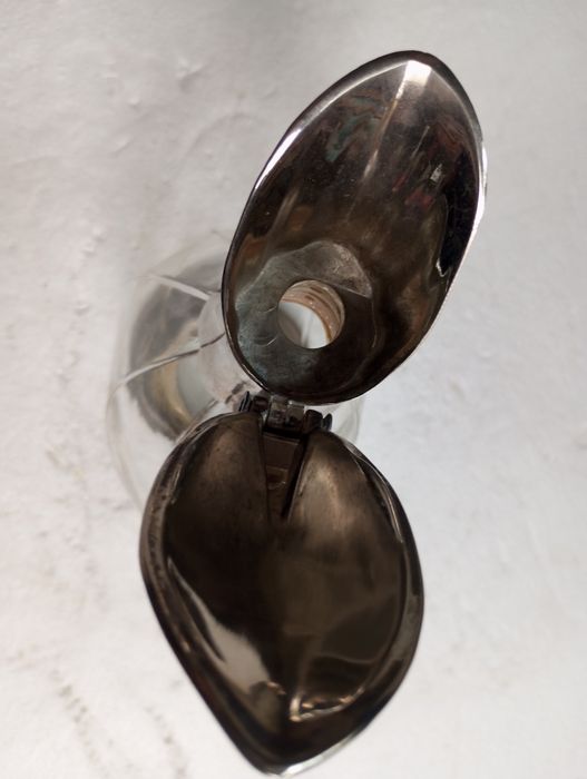 Karafka posrebrzana - 27 cm