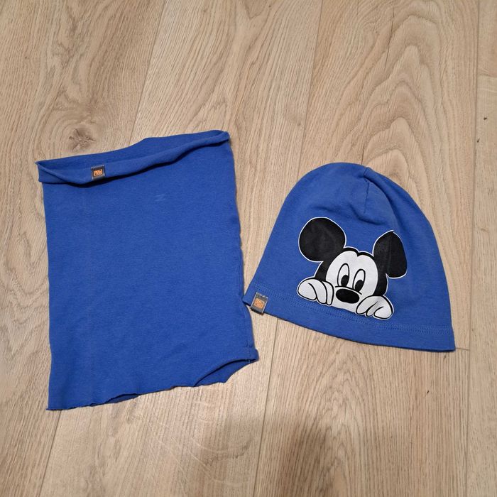 Wiosenny zestan czapka+komin chłopiec