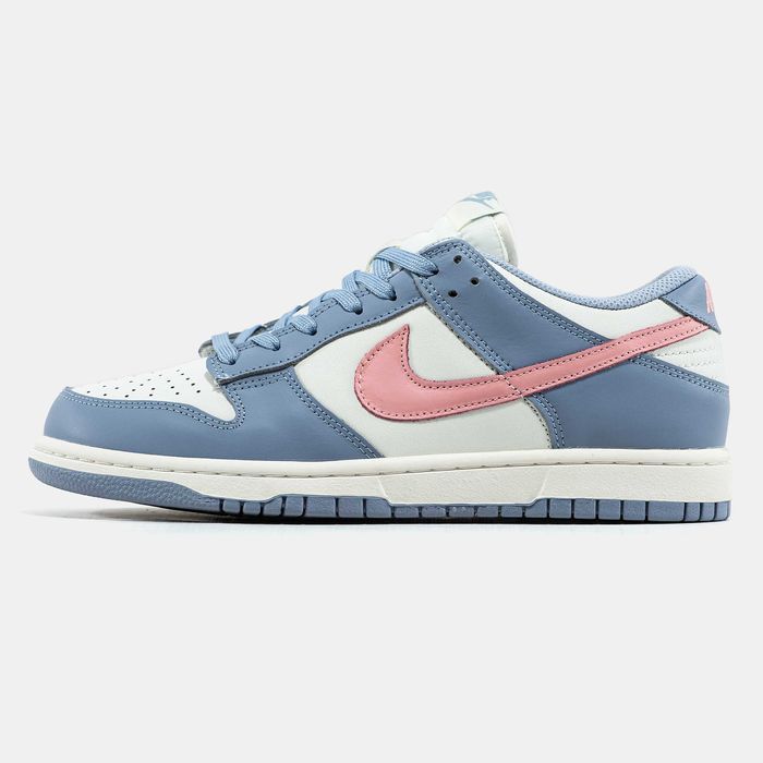 Кросівки Nike SB Dunk Low Blue/Pink premium | Кроссовки Найк жіночі
