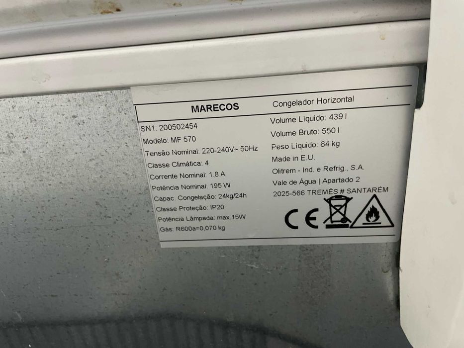Uma arca congeladora