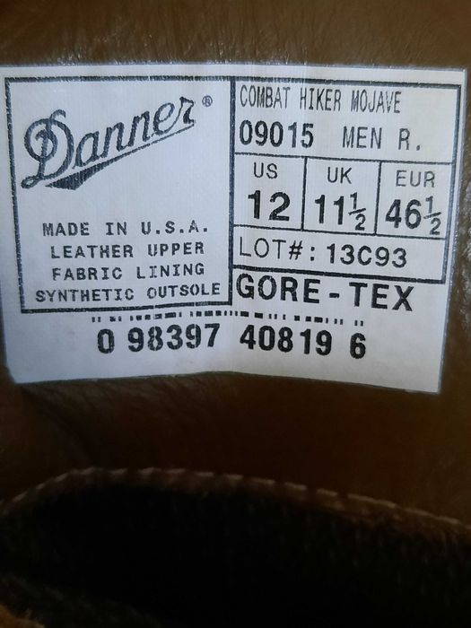 buty firmy Danner 46,5  special forces USA