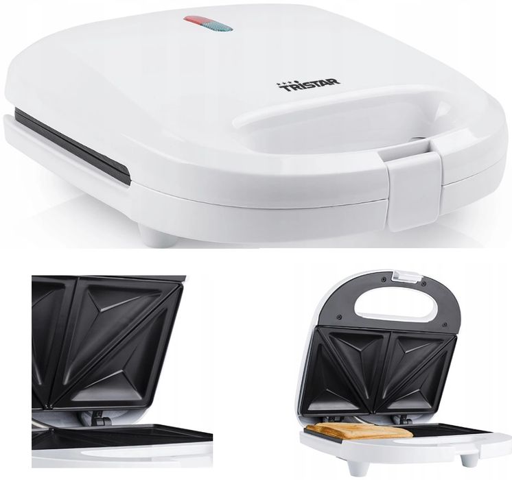 Tristar Sa-3052 Opiekacz Grill Elektryczny Panini Biały 750