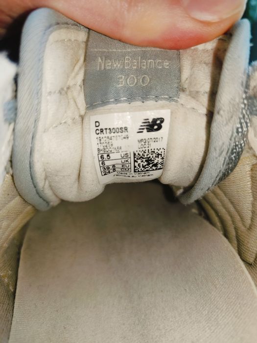 Кеды кроссовки New balance 300 grey