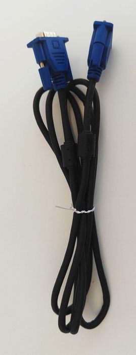 Cabo VGA blindado macho / macho de 1,80m da AWM (NOVO)