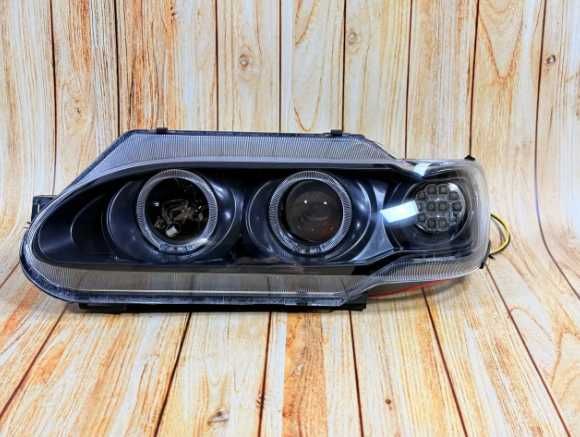Комплект лінзованих фар з LED ліва + права для ВАЗ 2113 / 2114 / 2115
