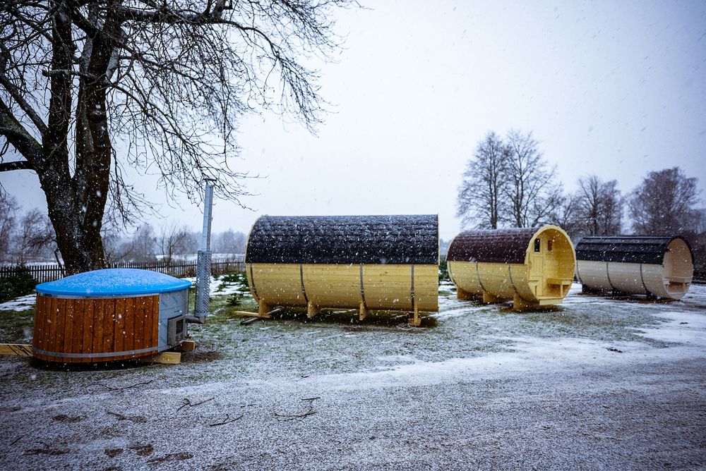 Sauna ogrodowa beczka PRODUCENT