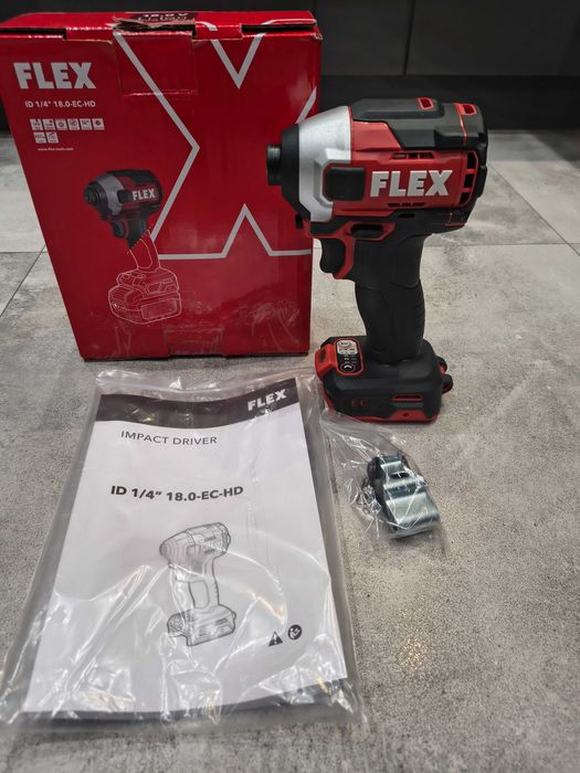 Wkrętarka udarowa Flex ID 1/4" 18.0 - EC HD C