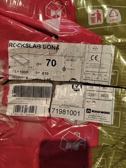 Sprzedam wełna akustyczna