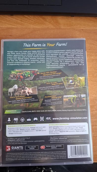 Gra PC Farming Simulator 25