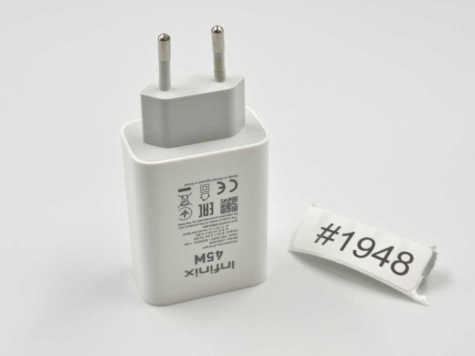 Ładowarka Infinix U450XEB Oryginalna Używana | MOC 45W | #1948