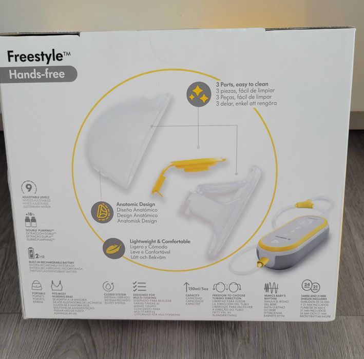 Laktator Medela Muszle Freestyle hands free, nowy