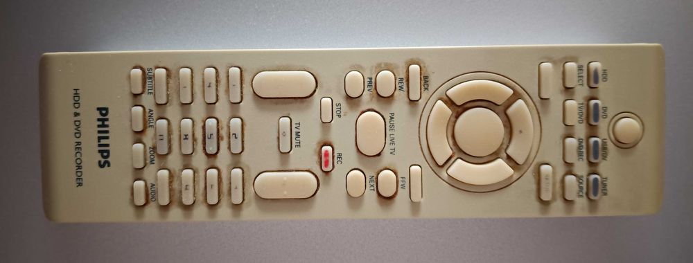 Nagrywarka Philips DVDR 3450H z pilotem