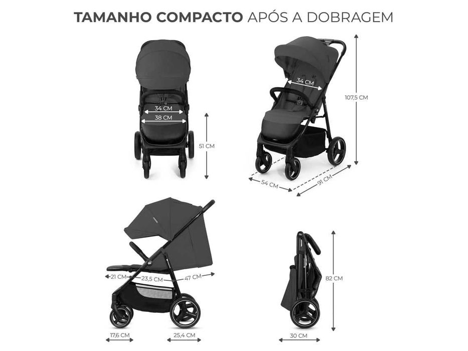 Carrinho KINDERKRAFT Trig 3