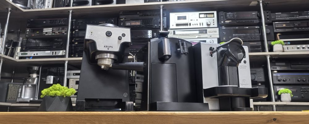 Кавові машини Krups/Rohs K-fee/Delonghi 1/2/3