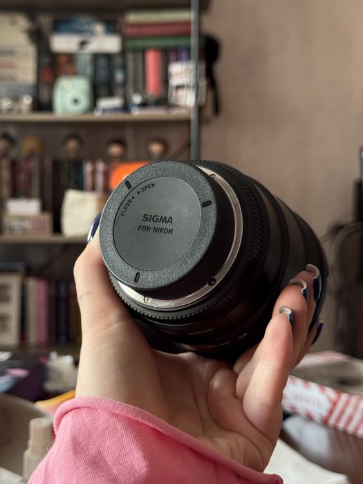 Обʼєктив Sigma 85 mm 1.4 EX DG Nikon