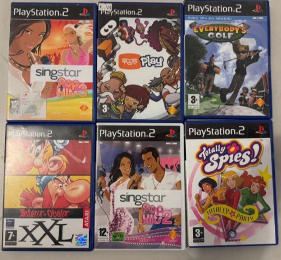 Vídeojogos €30 por lote PlayStation Ps2 Gameboy Nintendo DS