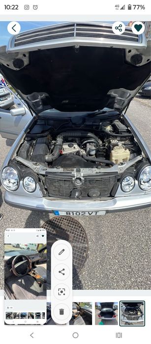 Mercedes-Benz E-Class (geração W210, E220 CDI, diesel). — photo 3