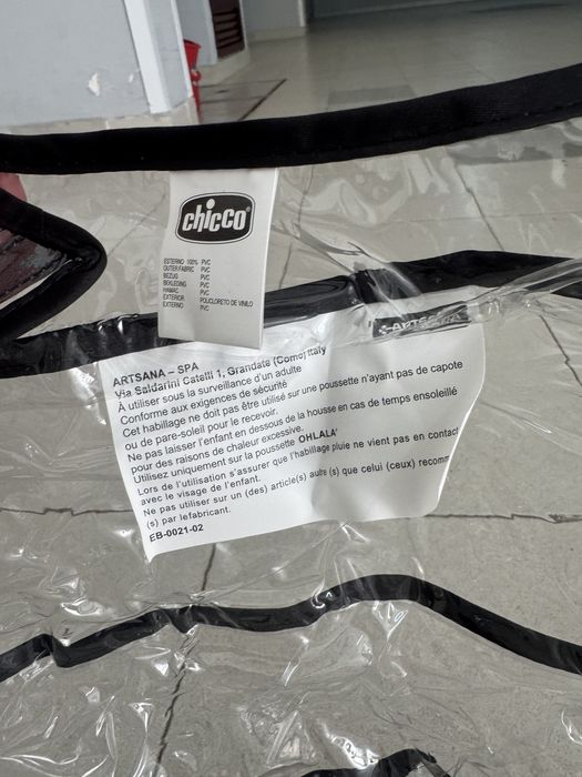 Capa proteção chuva Chicco