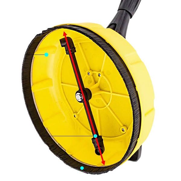 Насадка для мойки щітка для тратуарной плитки ,брущатки, Karcher,lavor