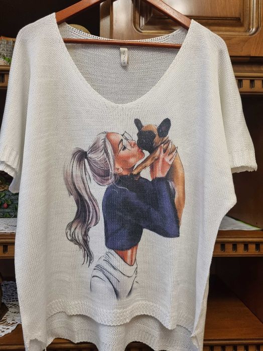 Італійська кофтинка оверсайз