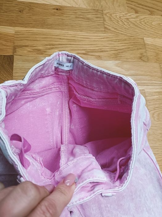 Spodnie dla dziewczynki Reserved 140 trzy sztuki