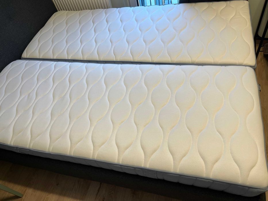 Materace do łóżka IKEA Vagstranda 80x200 twardy i średnio twardy jak nowe