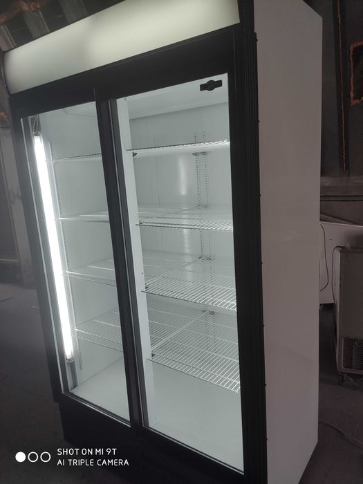 Холодильна шафа вітрина Inter 950 Білий + сервіс на місці!