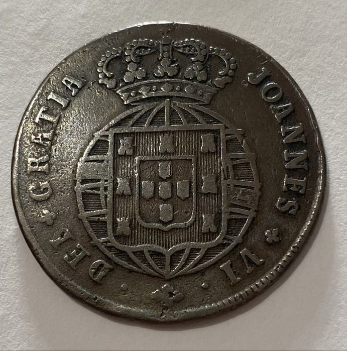Moeda  805 - D JOAO VI - X Reis 1819