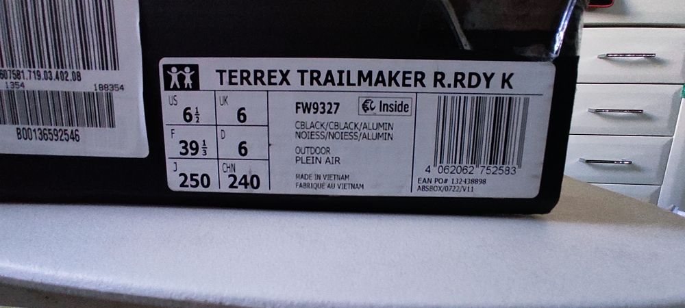 Buty adidas terrex rozmiar 39 1/3