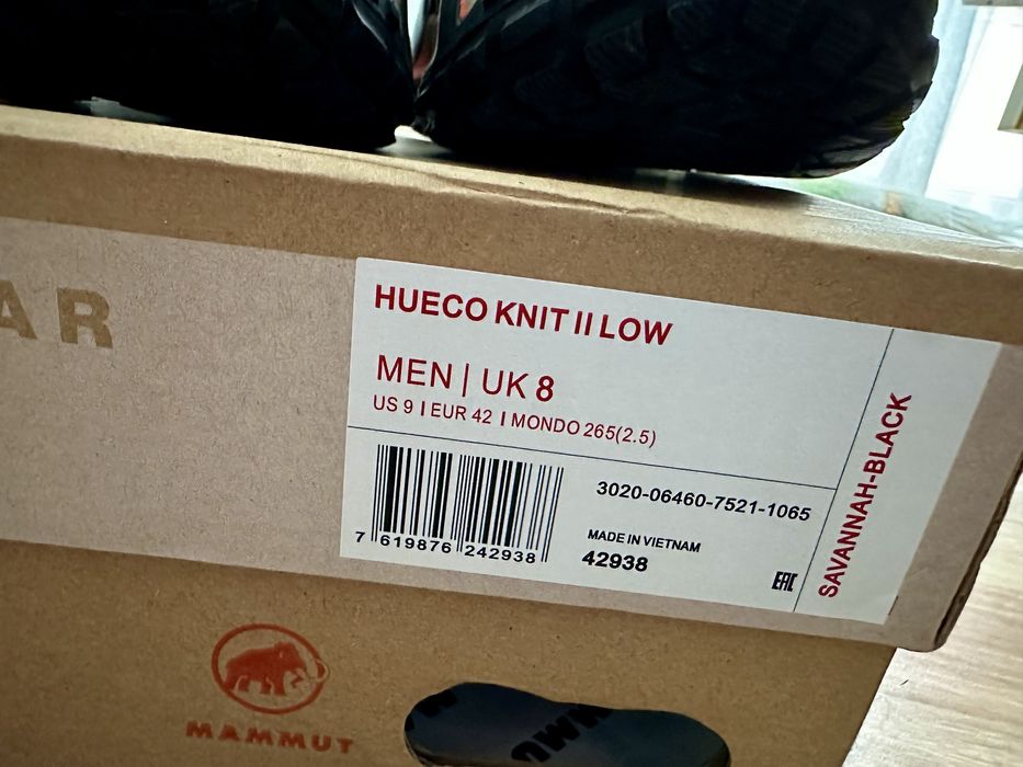 Кросівки  Mammut Hueco Knit II Low