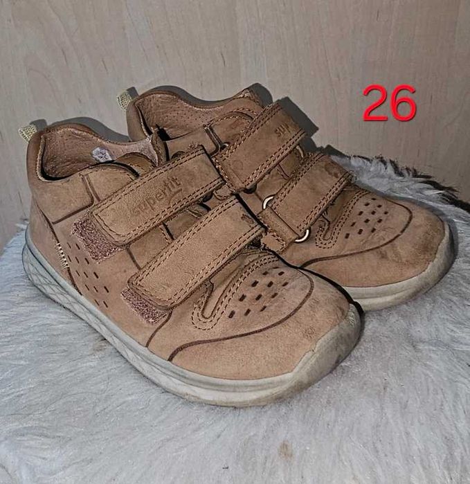 Jesienne wiosenne buty chłopięce skórze