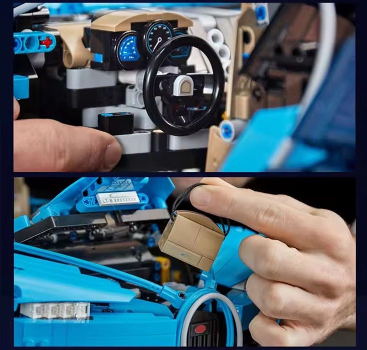 Конструктор аналог Lego Technic Bugatti Chiron (42083).