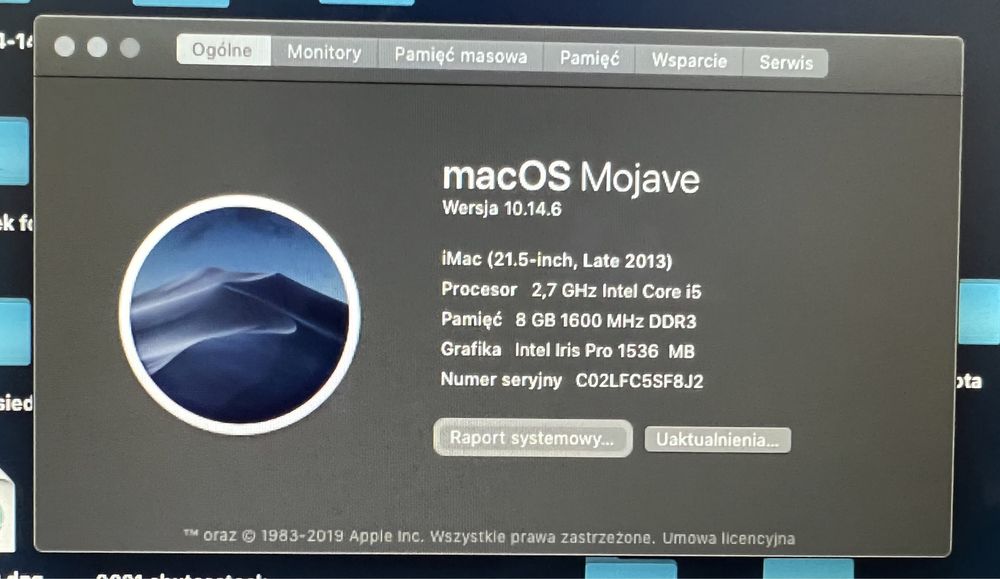 iMac 21,5 late 2013 super stan