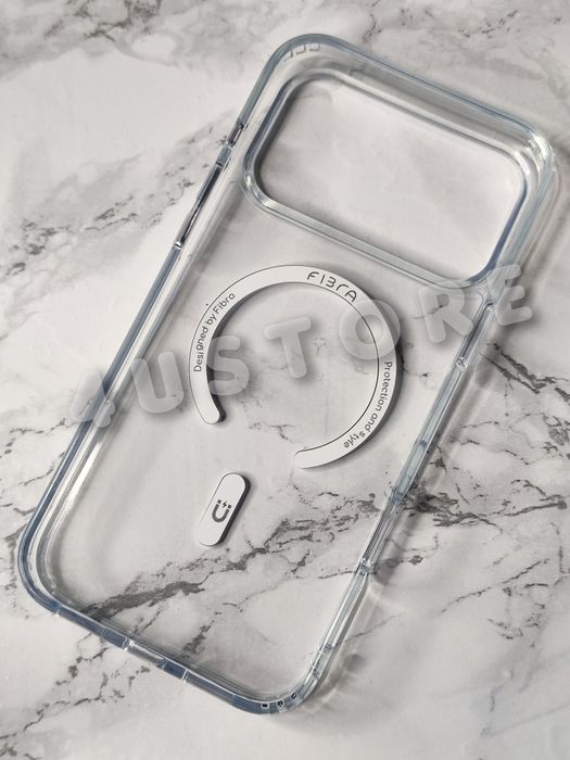 Чехол Crystal Case Magsafe на iPhone 17 18 Pro Max прозрачный Противоударный не желтеет чохол прозорий протиударний не жовтіє