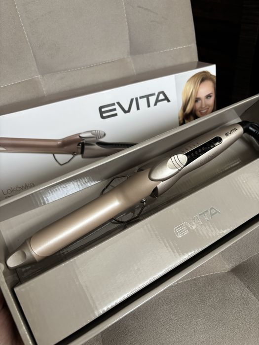 Lokówka ceramiczna turmalinowa jak nowa Evita Gold